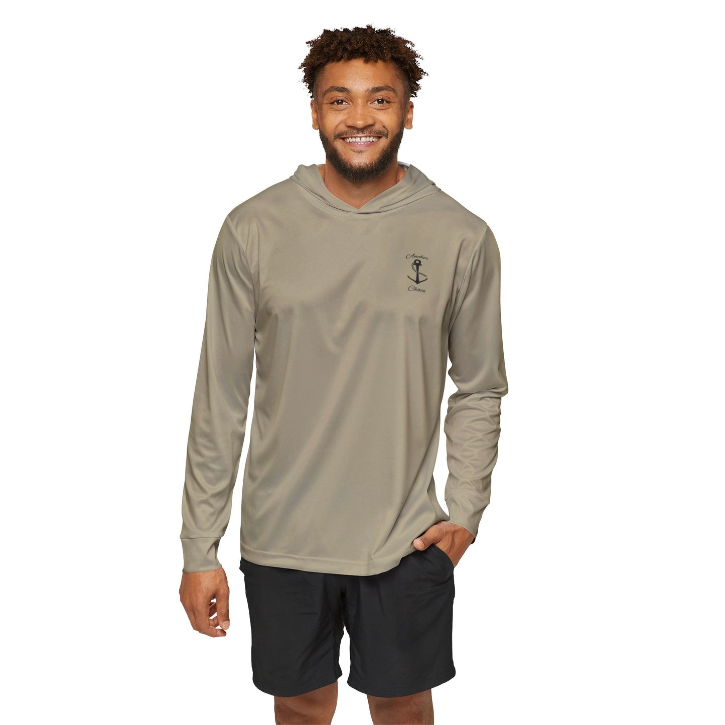 Black Grouper Graphic Men's Performance Hoodie