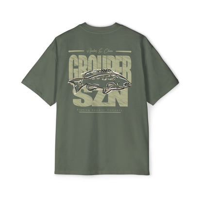 Grouper SZN Heavy Cotton Oversized Graphic Tee