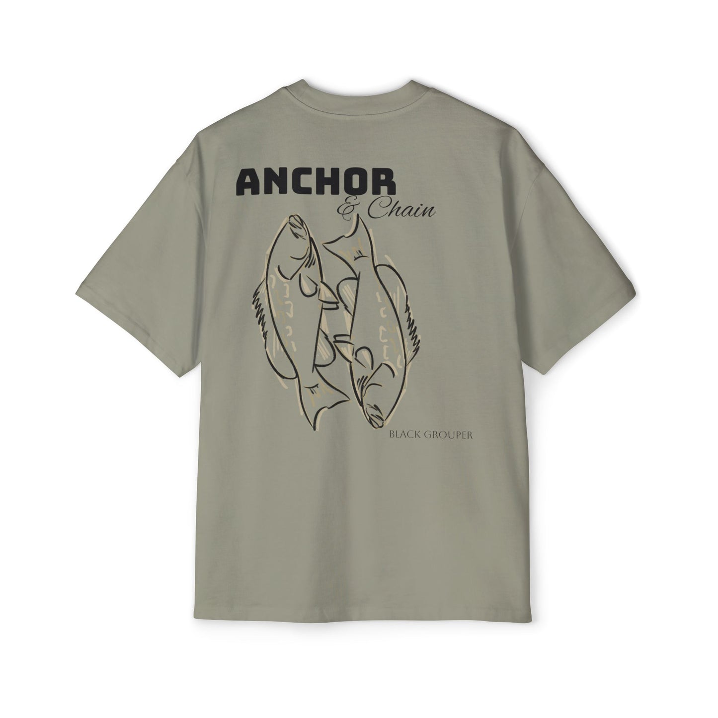 Black Grouper Oversized Tee