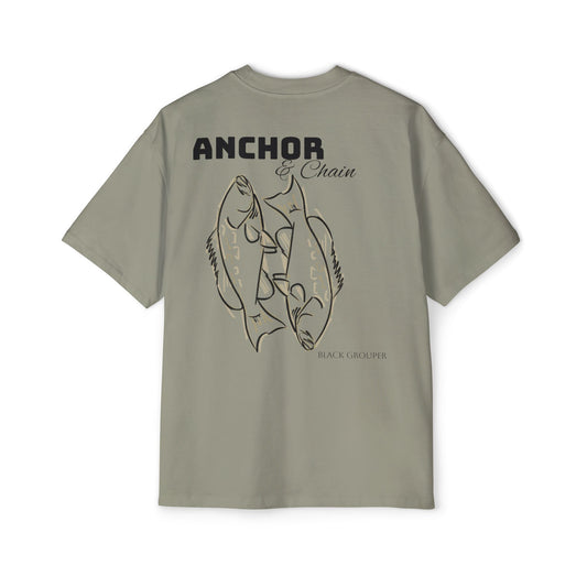 Black Grouper Oversized Tee