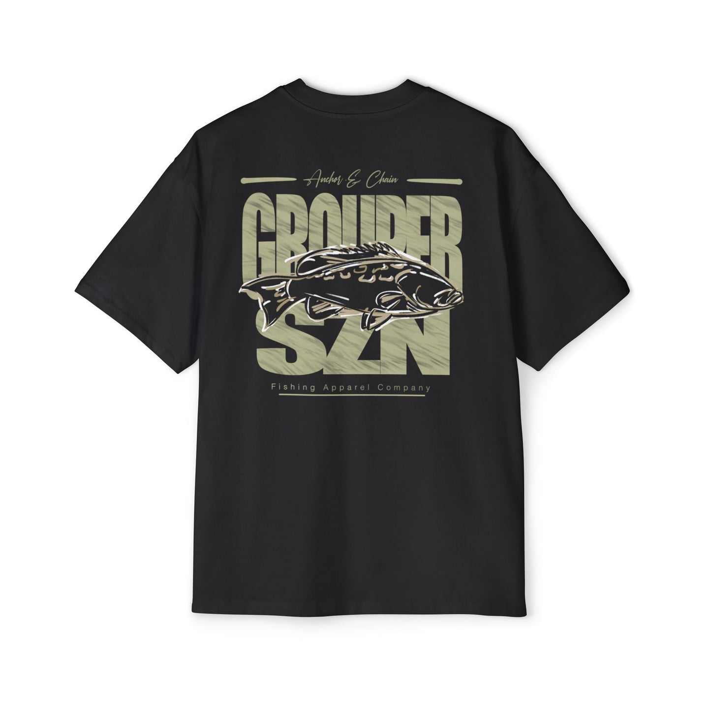 Grouper SZN Heavy Cotton Oversized Graphic Tee