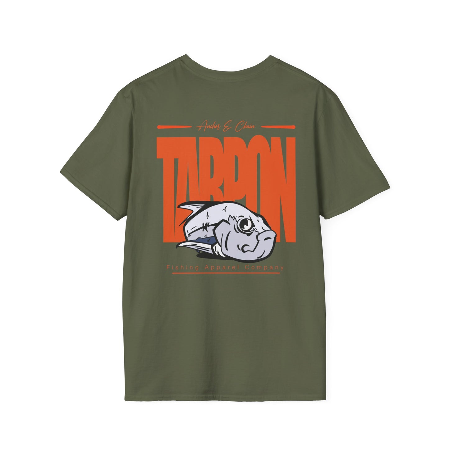 Orange Tarpon Regular Fit Graphic Tee