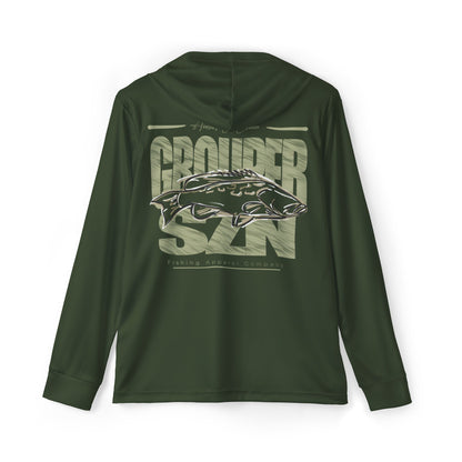 Grouper Szn Graphic Men's Performance Hoodie