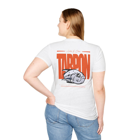 Orange Tarpon Regular Fit Graphic Tee