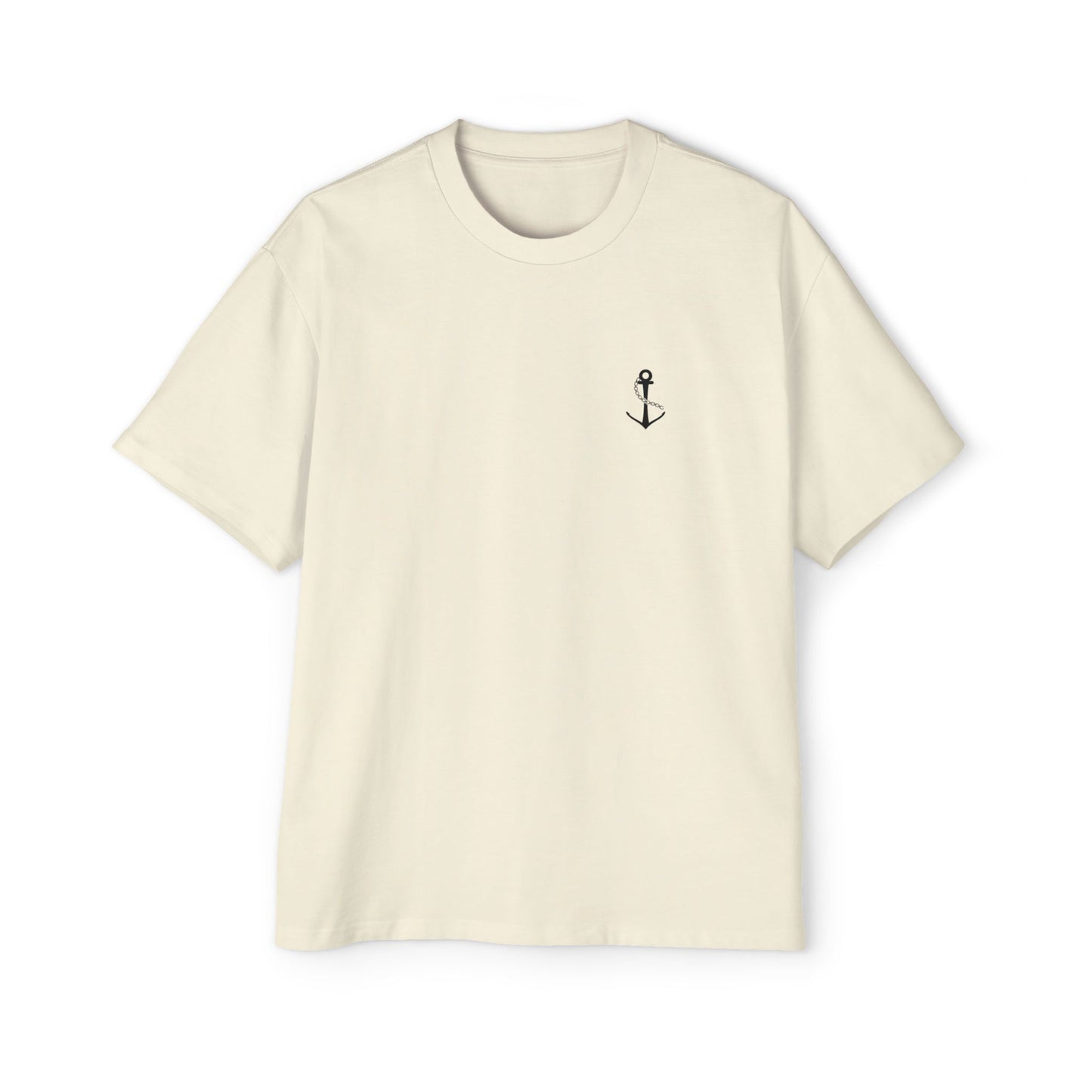 Black Grouper Heavy Cotton Oversized Graphic Tee