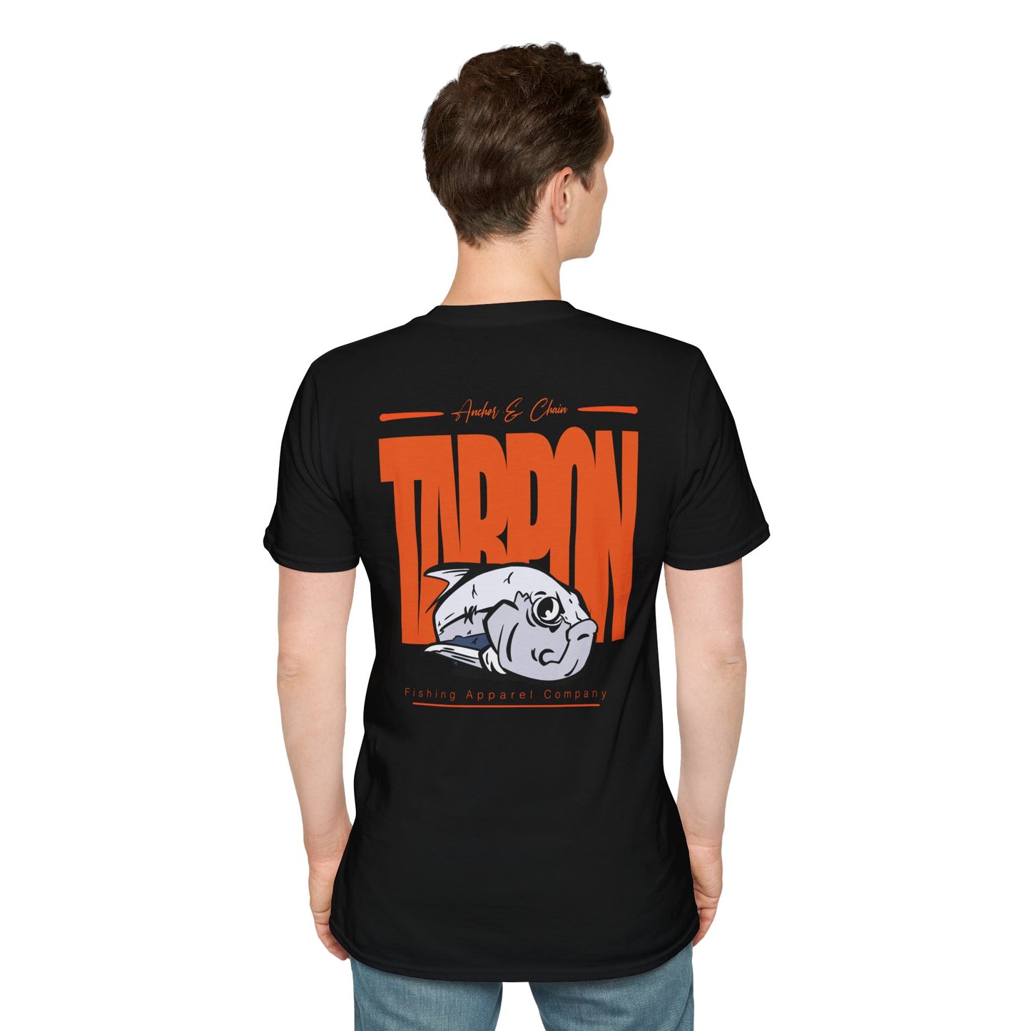 Orange Tarpon Regular Fit Graphic Tee