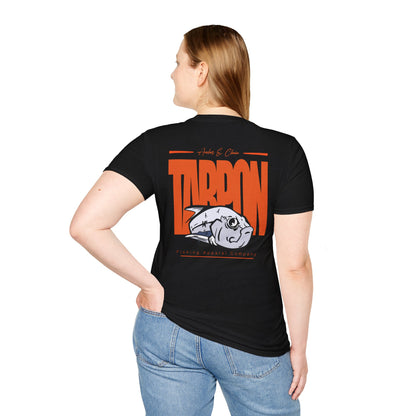 Orange Tarpon Regular Fit Graphic Tee